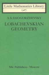 book Lobachevskian geometry