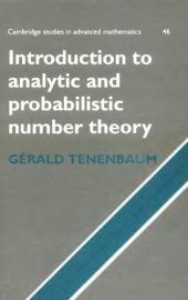 book Introduction to Analytic and Probabilistic Number Theory