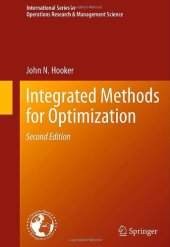 book Integrated Methods for Optimization 