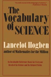 book The Vocabulary of Science