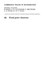 book Fixed point theorems
