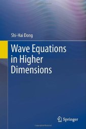 book Wave Equations in Higher Dimensions