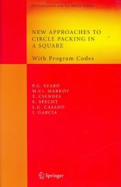 book New approaches to circle packing in a square: with program codes