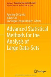 book Advanced Statistical Methods for the Analysis of Large Data-Sets