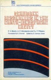 book Schumann resonances in the Earth-ionosphere cavity