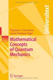 book Mathematical Concepts of Quantum Mechanics 