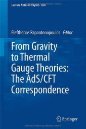 book From Gravity to Thermal Gauge Theories: The AdS/CFT Correspondence: The AdS/CFT Correspondence