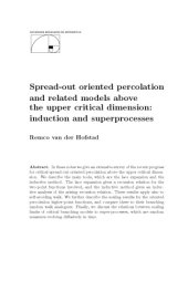 book Spread-out oriented percolation and related models above the upper critical dimension: induction and superprocesses