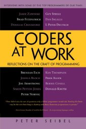 book Coders at Work: Reflections on the Craft of Programming