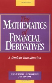 book The Mathematics of Financial Derivatives: A Student Introduction