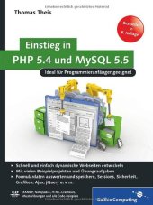 book Einstieg in PHP 5.4 und MySQL 5.5: Für Programmieranfänger geeignet