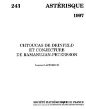 book Chtoucas de Drinfeld et Conjecture de Ramanujan-Petersson