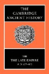 book The Cambridge Ancient History Volume 13: The Late Empire, AD 337-425