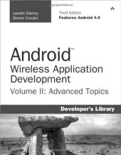 book Android Wireless Application Development Volume II: Advanced Topics