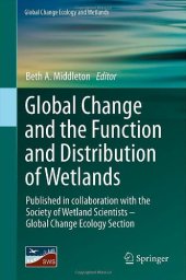 book Global Change and the Function and Distribution of Wetlands