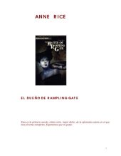 book El dueño de Rampling Gate