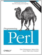 book Programming Perl: Unmatched power for text processing and scripting