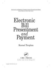 book Electronic Bill Presentment and Payment (Advanced & Emerging Communications Technologies)