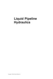 book Liquid Pipeline Hydraulics (Dekker Mechanical Engineering)