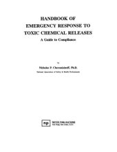 book Handbook of Emergency Response to Toxic Chemical Releases: A Guide to Compliance