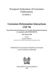 book B0684 Corrosion-deformation interactions (EFC 21) (matsci)