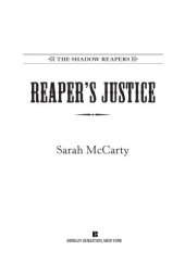 book Reaper’s justice