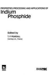 book Properties, Processing and Applications of Indium Phosphide (EMIS Datareviews)