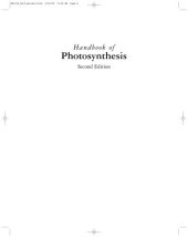 book Handbook of Photosynthesis, Second Edition (Books in Soils, Plants, and the Environment)