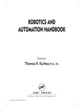 book Robotics and Automation Handbook