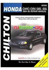 book Honda Civic, CRX, and Del Sol, 1984-95 Repair Manual (Chilton Automotive Books)