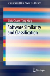 book Software Similarity and Classification