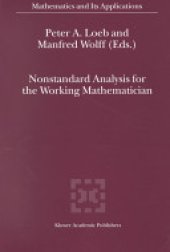 book Nonstandard Analysis for the Working Mathematician