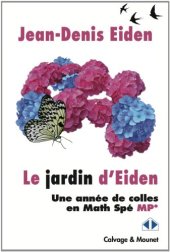 book Le jardin d'Eiden : Une année de colles en Math Spé MP