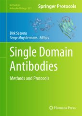 book Single Domain Antibodies: Methods and Protocols