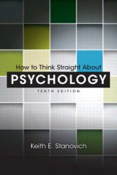 book How to Think Straight About Psychology