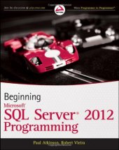 book Beginning Microsoft SQL Server 2012 Programming