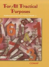 book For All Practical Purposes: Mathematical Literacy in Today's World