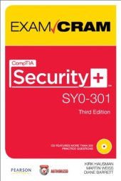 book CompTIA Security+ SY0-301 Authorized Exam Cram