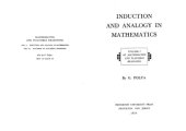 book INDUCTION  AND  ANALOGY  IN  MATHEMATICS  Mathematics and plausible reasoning