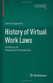 book History of Virtual Work Laws: A History of Mechanics Prospective