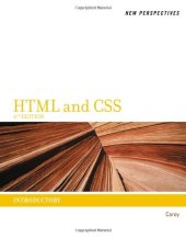 book New Perspectives on HTML and CSS: Introductory