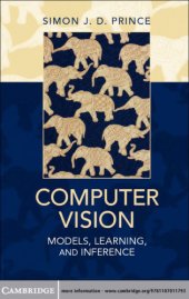 book Computer Vision. Models, Learning, and Inference