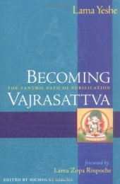 book Becoming Vajrasattva: The Tantric Path of Purification