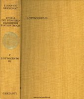 book Storia del pensiero filosofico e scientifico: l'Ottocento - Tomo II