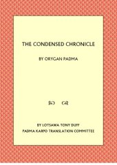 book The Condensed Chronicle by Orgyen Padma