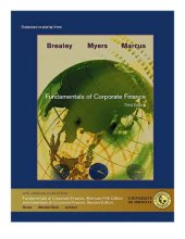 book Fundamentals of corporate finance