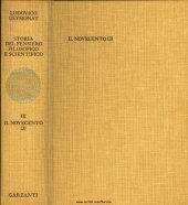 book Storia del pensiero filosofico e scientifico: il Novecento - Tomo III