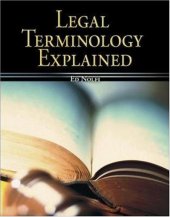 book Legal Terminology Explained