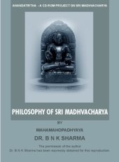 book Philosophy of Madhvacharya