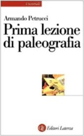 book Prima lezione di paleografia